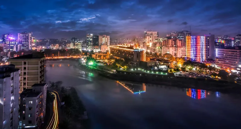 Dhaka, Bangladesh cityscape